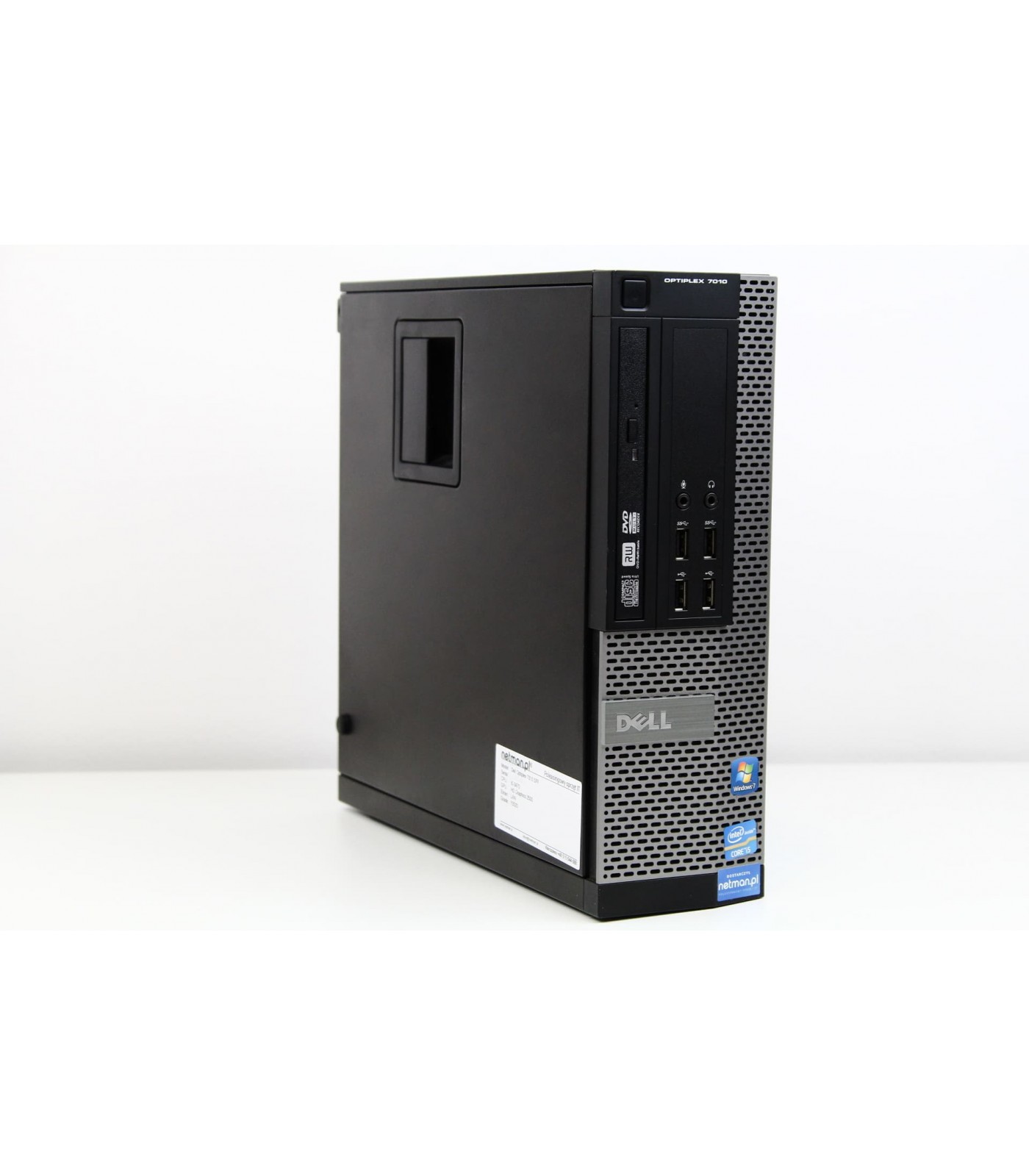 Poleasingowy komputer stacjonarny Dell OptiPlex 7010 SFF z Intel Core i5-3470, Klasa A-