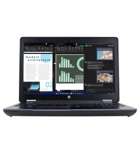 Poleasingowy laptop HP Zbook 15 G2 z procesorem i7 i kartą Nvidia Quadro w klasie A-
