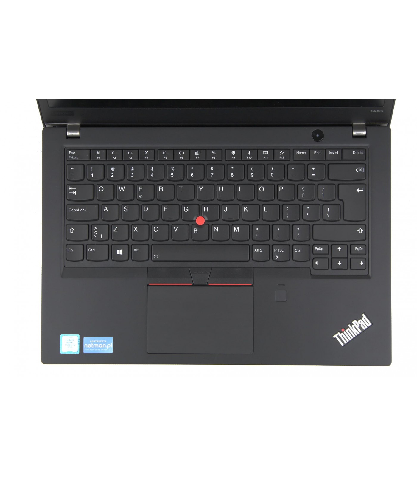 Poleasingowy laptop Lenovo Thinkpad T480S z procesorem I5-8250U w klasie A+