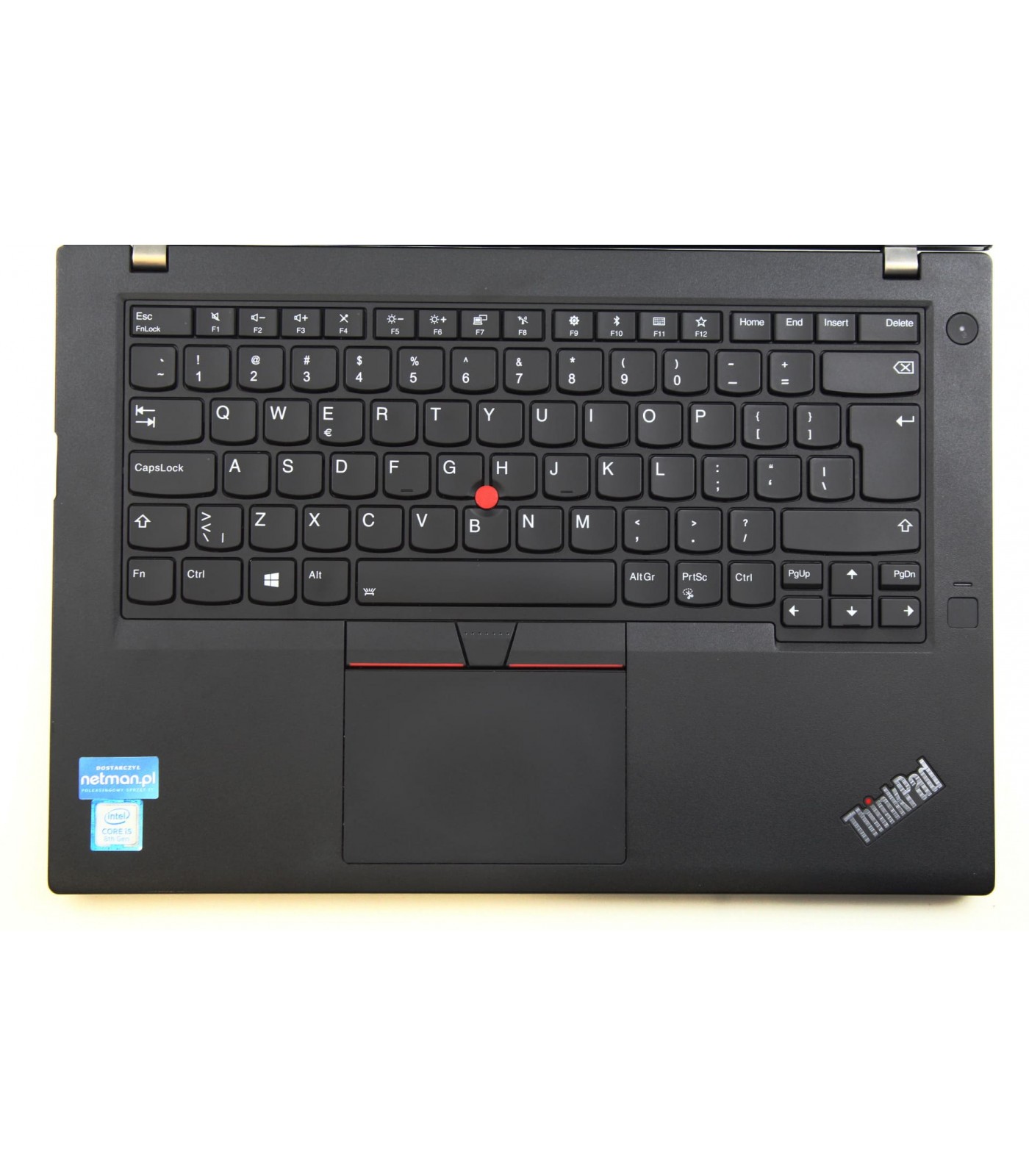 Poleasingowy laptop Lenovo Thinkpad T480 z procesorem i5 8350u w klasie A z Windows 11