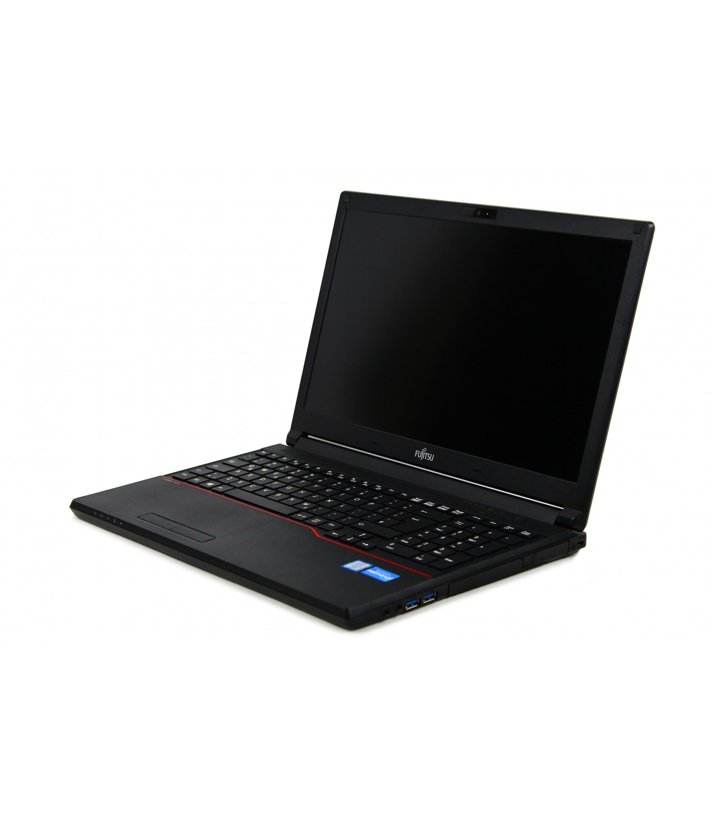 Poleasingowy laptop Fujitsu Lifebook E556 z Intel Core i7 6 generacji w klasie A.